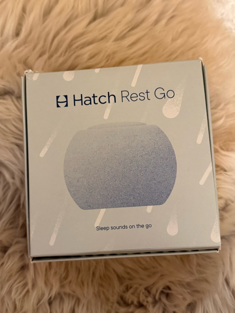 Hatch Rest Go Portable Sleep Sound Machine - Blue